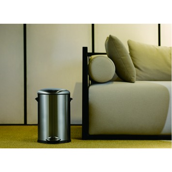 EKO Belle Deluxe pedaalemmer RVS 12 liter