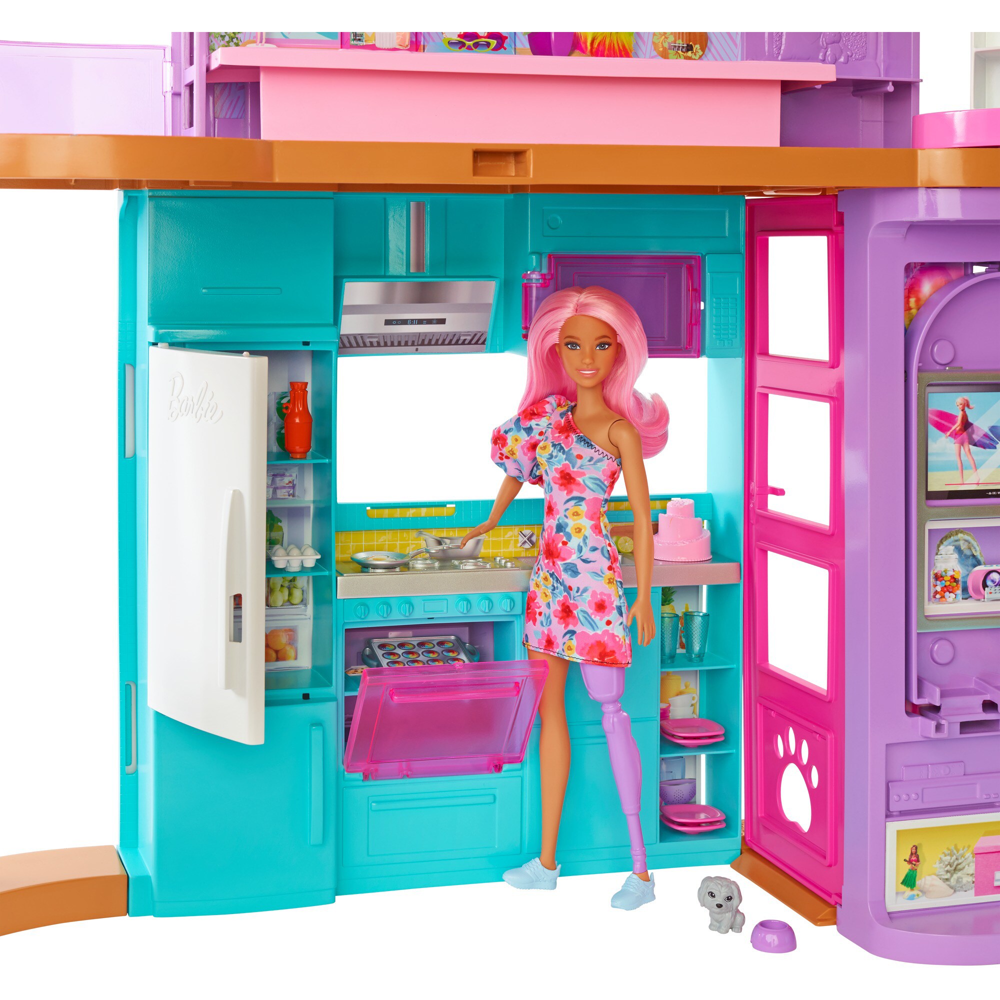 Mattel Spielgebäude Barbie Malibu Haus