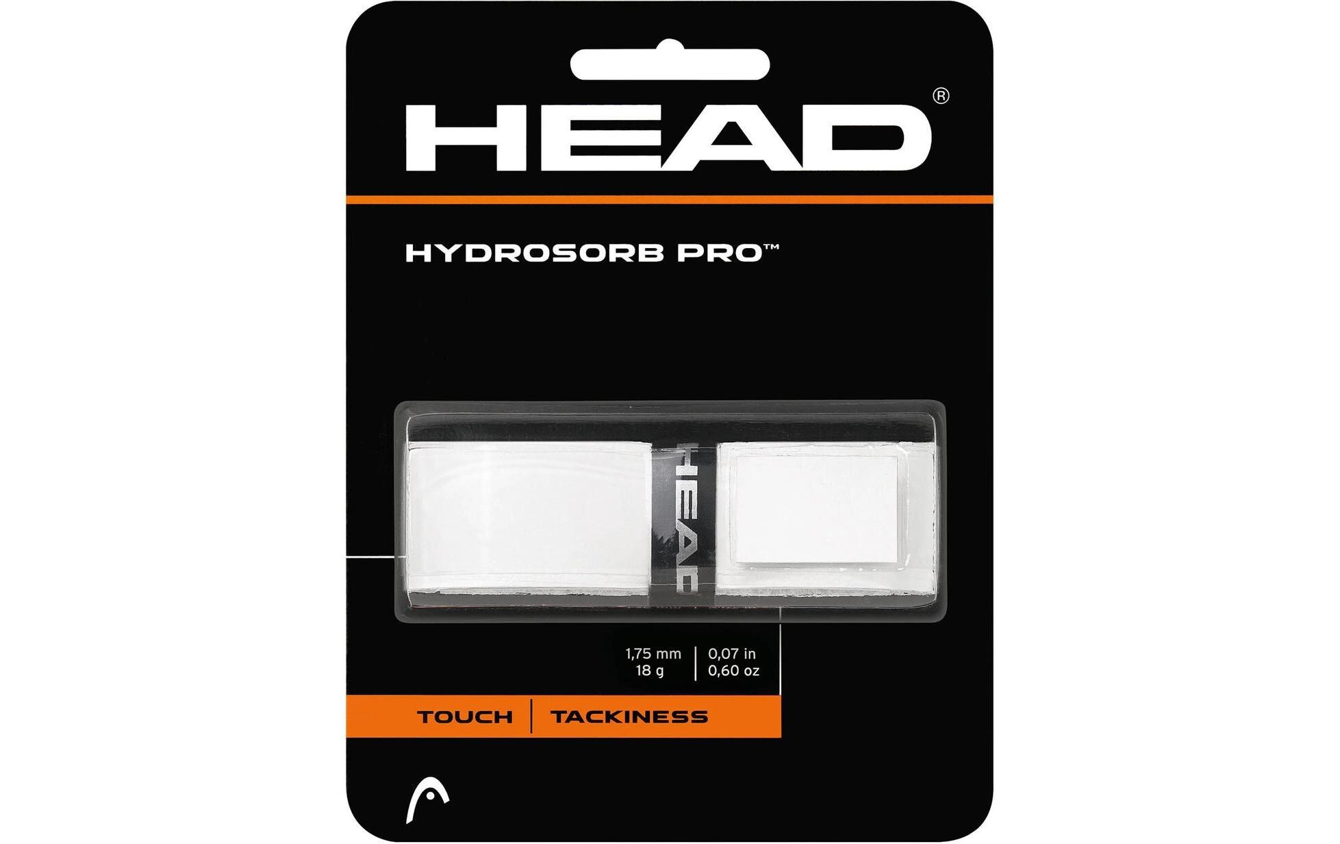 Grip Tape Tennis Hydrosorb Pro WeissErsatz-Griffband