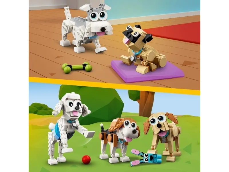 LEGO Creator 31137 Bedårende hunde