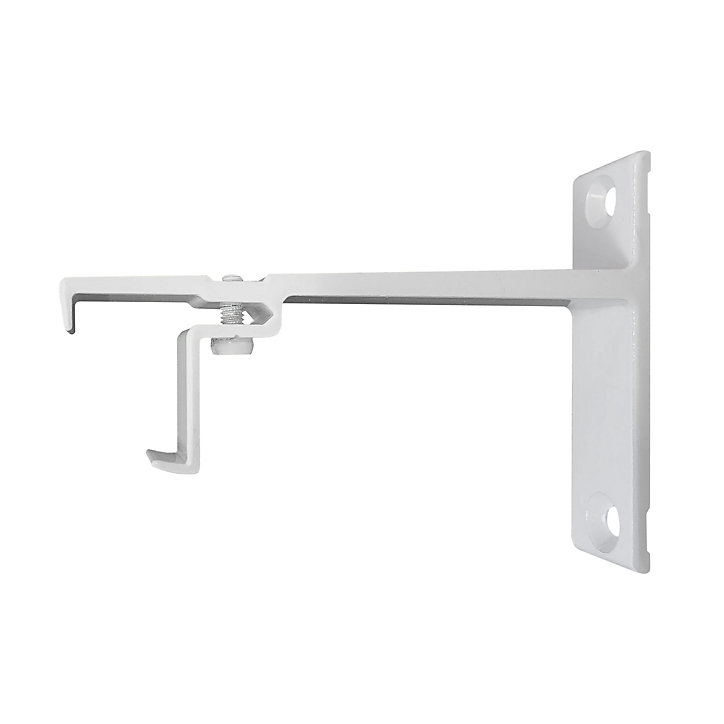 Support pour rail à Rideau occultant polyester x 9x6cm