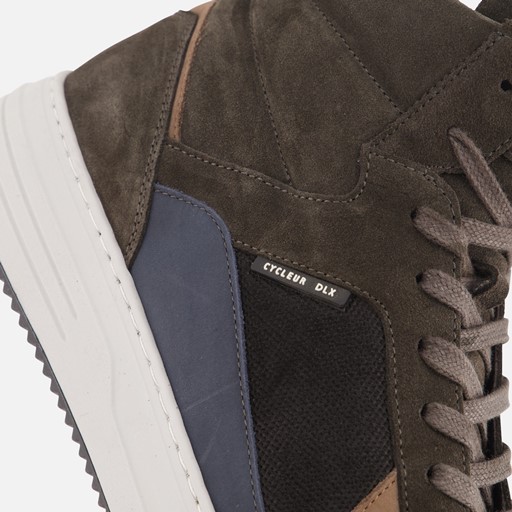 Cycleur de Lux Carafe Sneakers taupe Leer