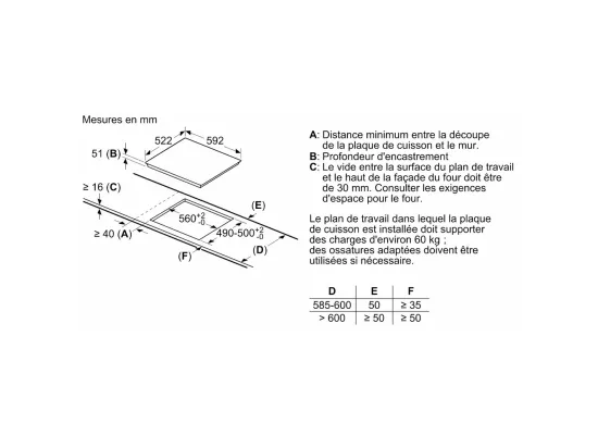 PLAQUE INDUCTION SIEMENS EH631BEB6E