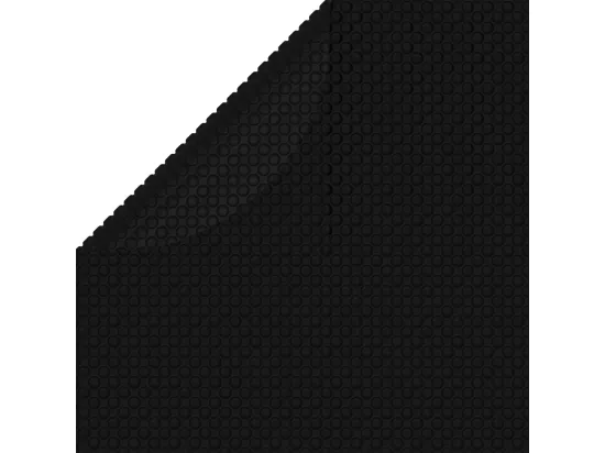 Couverture de piscine Noir 210 cm PE
