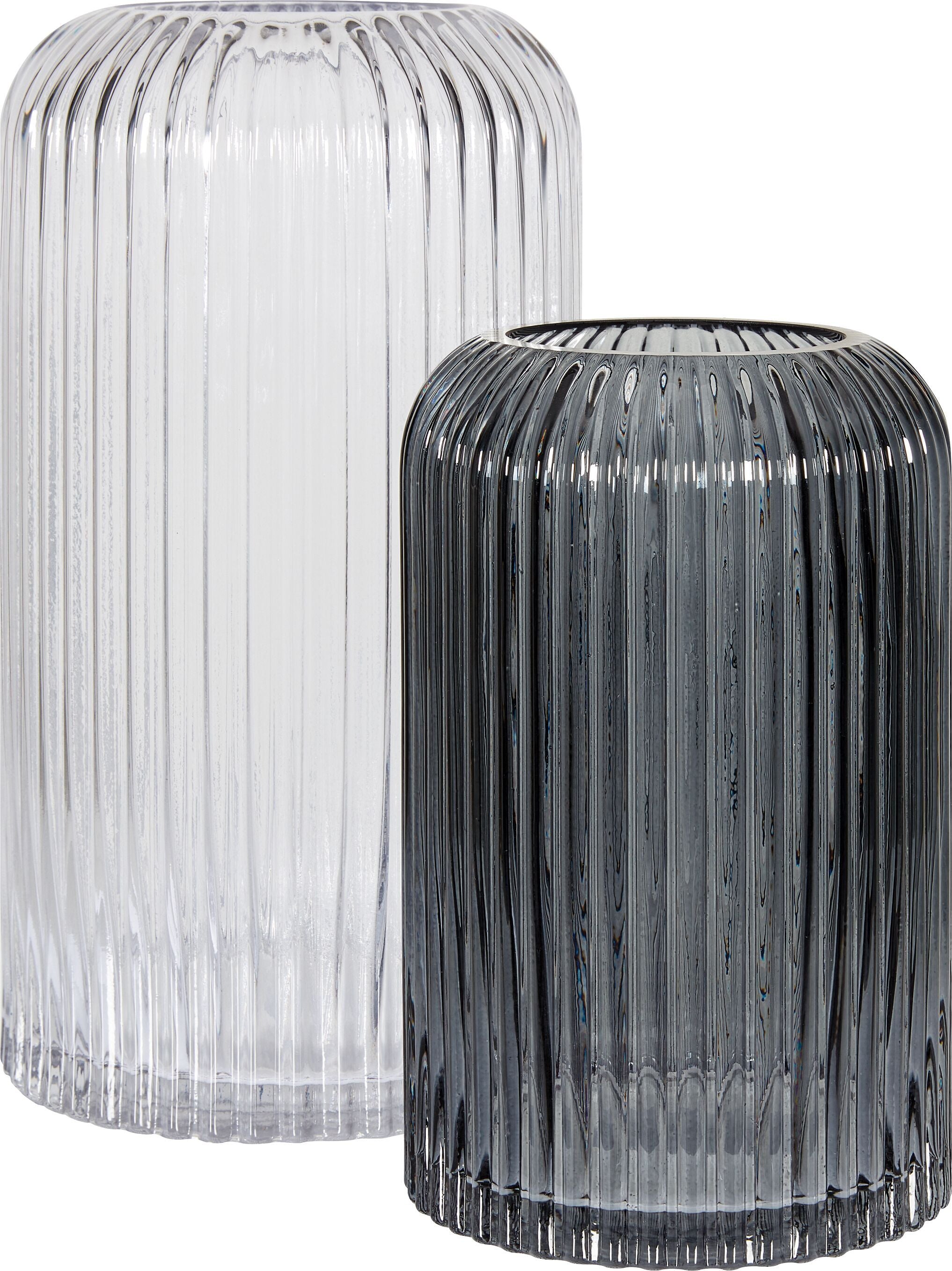 RAFFAELA Vase - Transparent / H: 28.5 cm