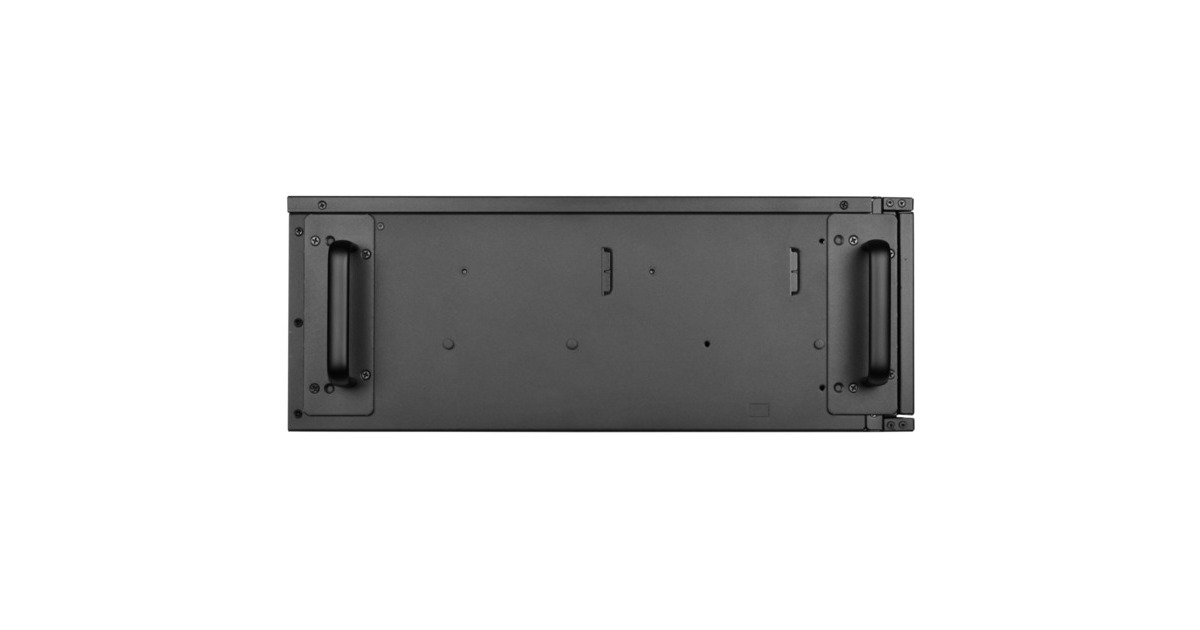 SilverStoneRM44 rack behuizing  (Zwart | 4U | USB Type-C | 2x 80mm casefan inbegrepen)