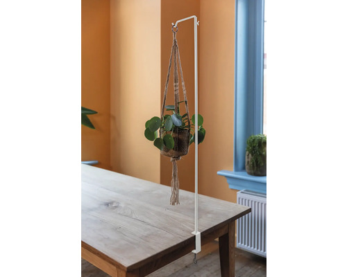 Esschert's Garden tafelhaak, 2,2 x 3,6 x 112,2 cm, staal, wit