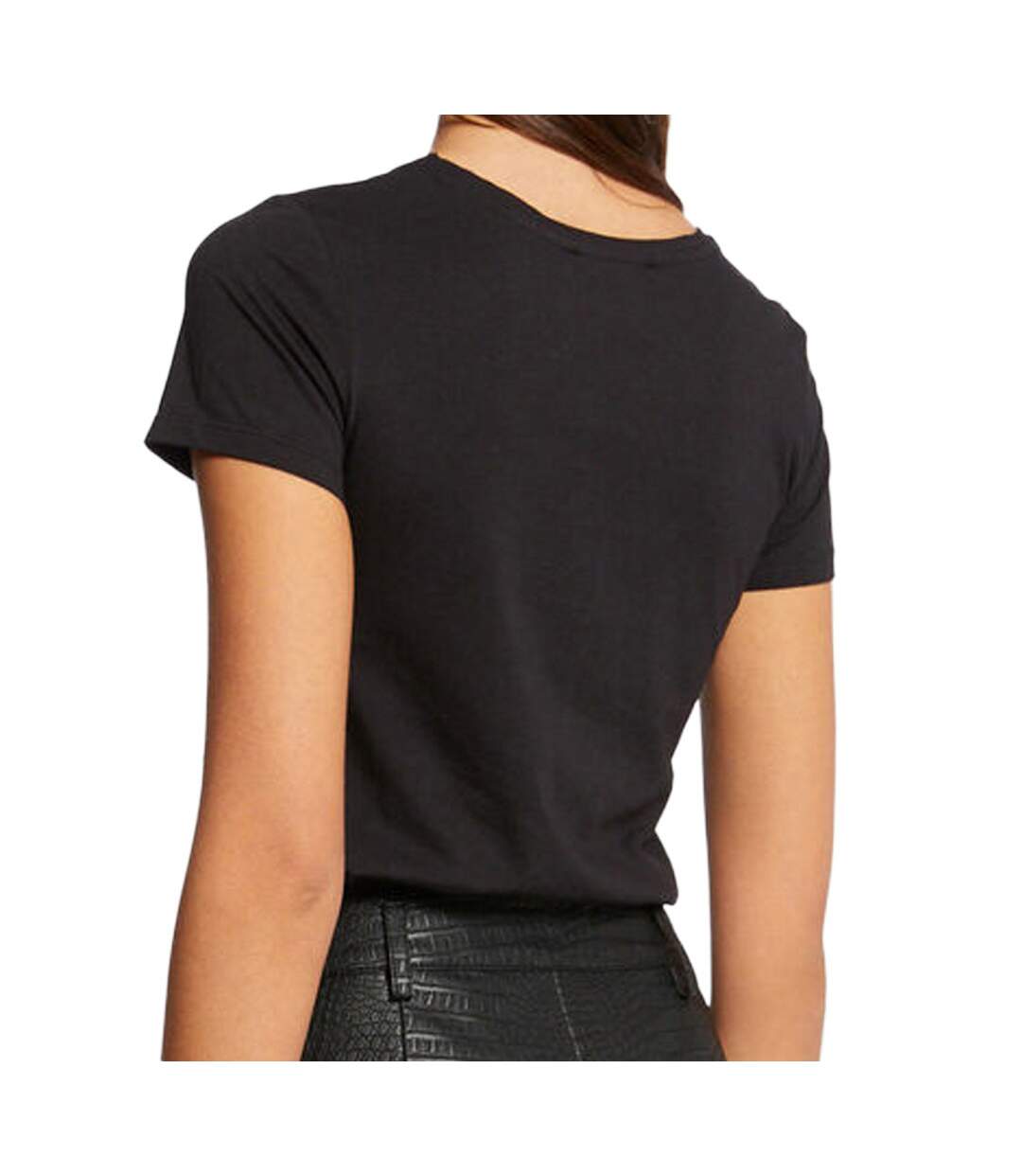 T-shirt Noir Femme Morgan DZEBA
