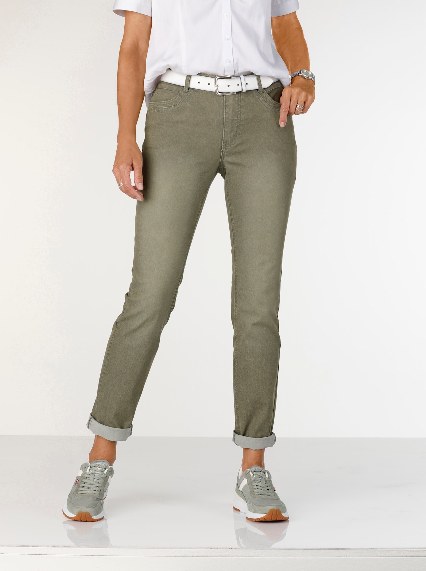 Casual Looks 5-Pocket-Jeans