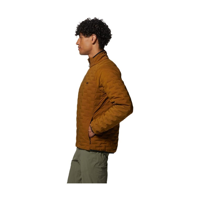 Mountain Hardwear Stretchdown Light Jacket Men Golden Brown