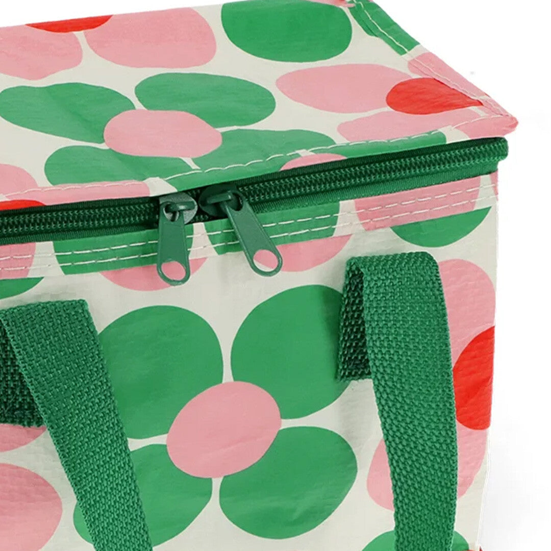 Rex london lunchtas pink and green daisy