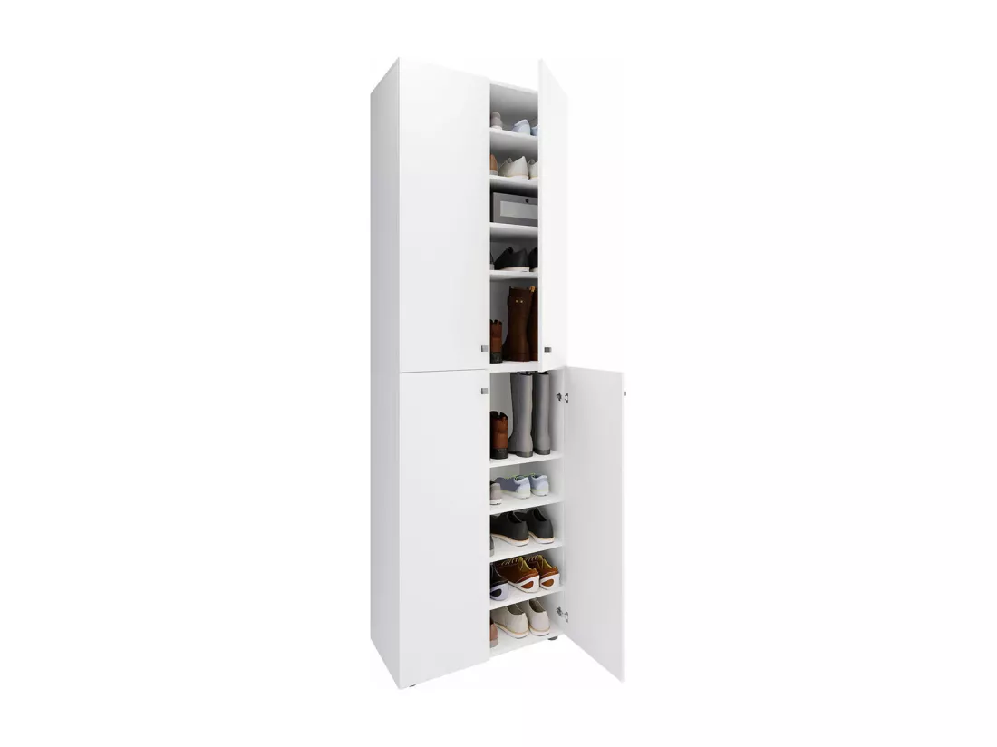 XL bois Grande armoire à chaussures Lona 10