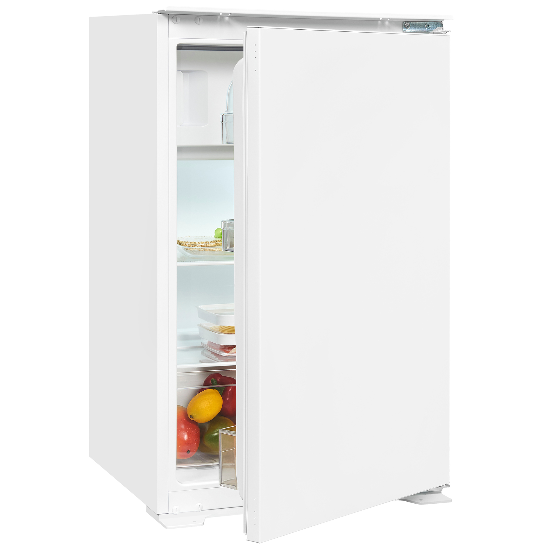 Küchenblock - schwarz matt - Eiche Artisan - mit E-Geräten - 280 cm