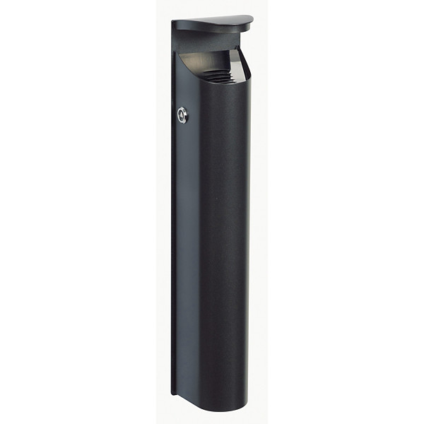 Cendrier mural Rossignol Koa avec serrure 2,5 L anthracite mat