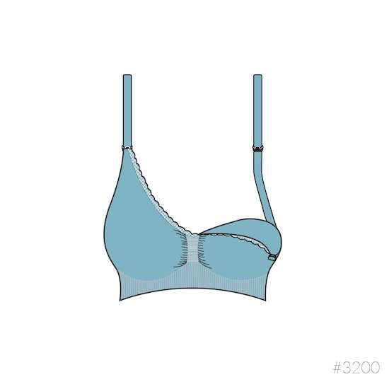 Soutien-gorge grossesse et allaitement biologique   Blanc        XL   de               Carriwell