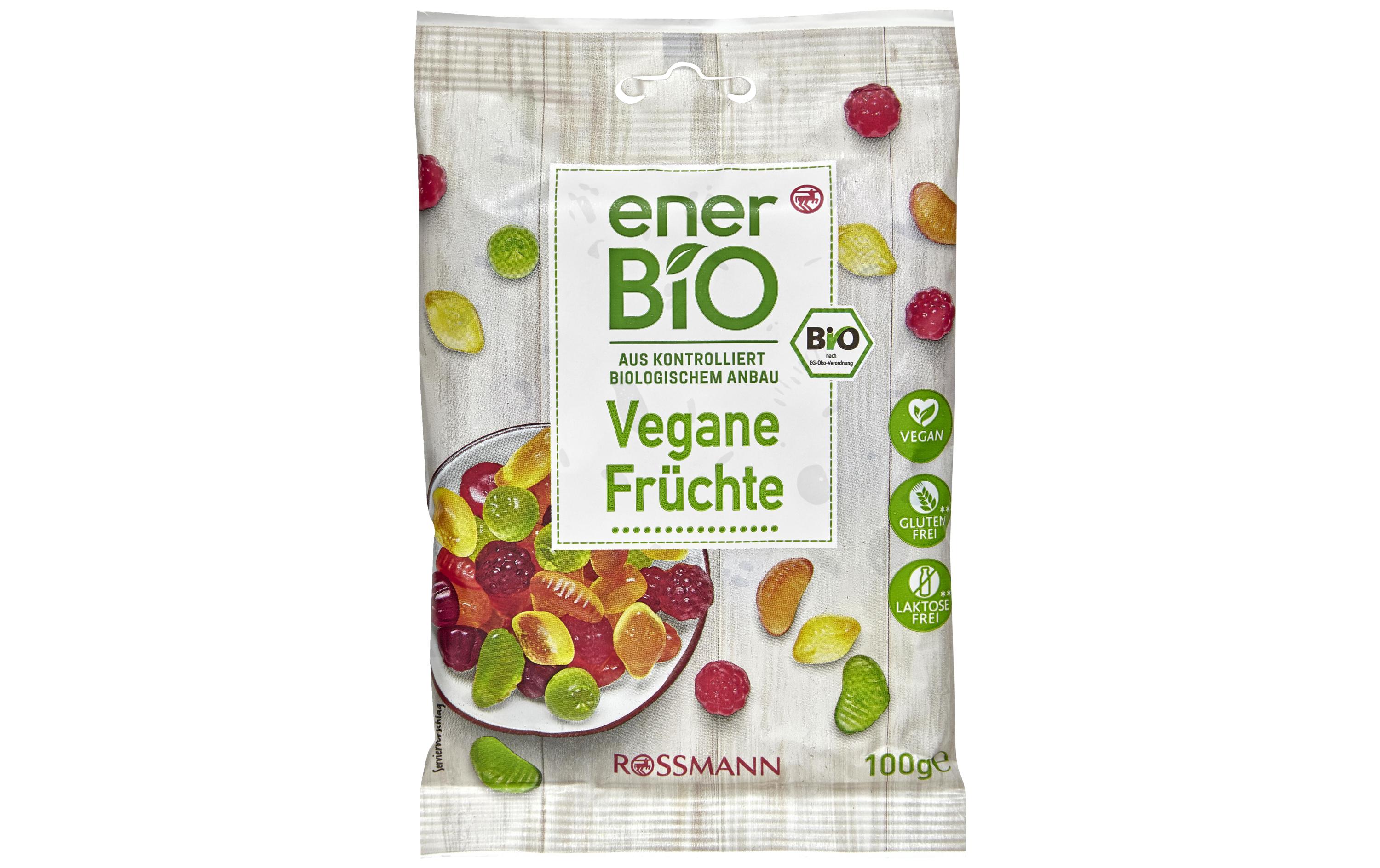 Gummibären Vegane Früchte 100 gSaftig-fruchtiger Veganer Snack