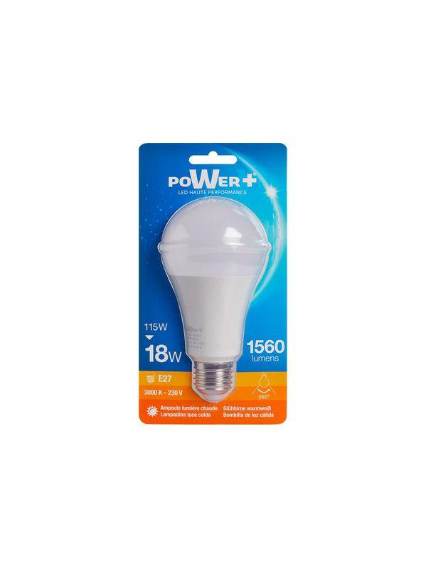 AMP.LED E27 18W 120W A65 LIC