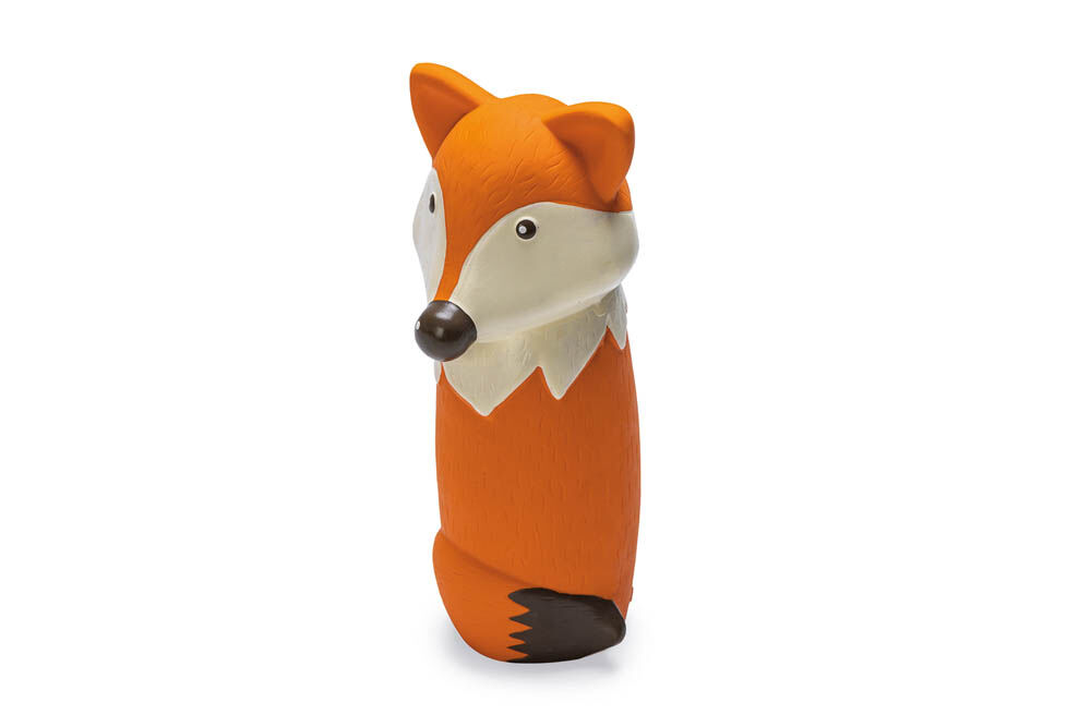 Karlie Vos - Knuffel - Hondenspeelgoed - Oranje - 20x9x10 cm