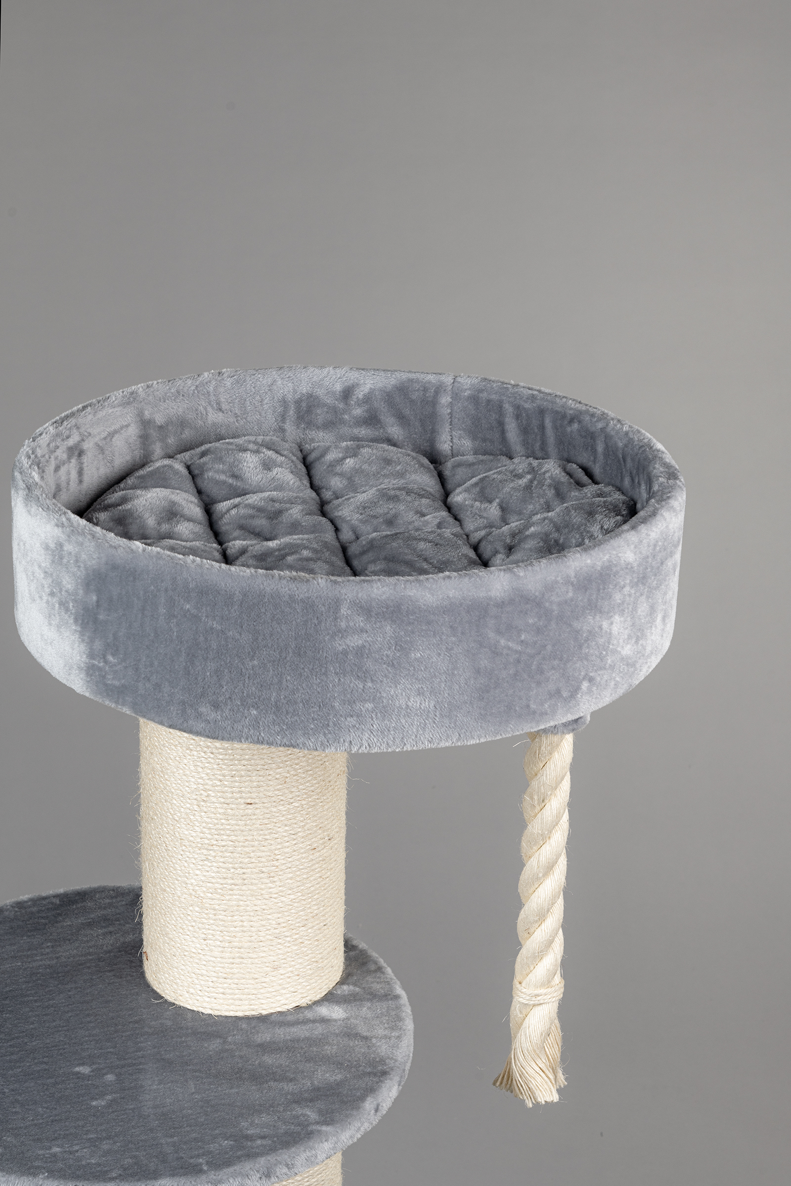 Poste arranhador cinza claro para Maine Coon Sleeper