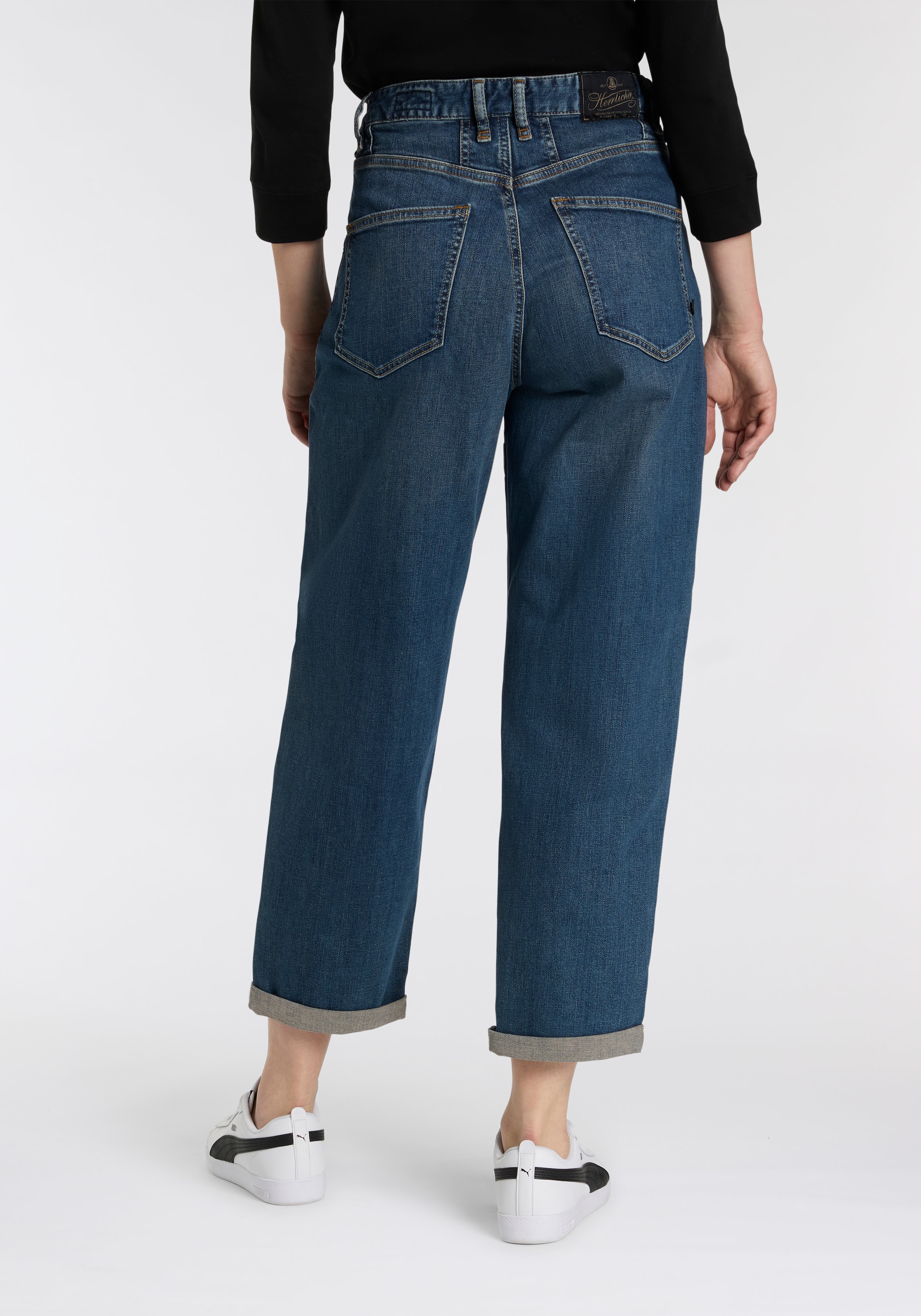 Herrlicher High-waist-Jeans »Brooke Denim«, mit lockerer Passform
