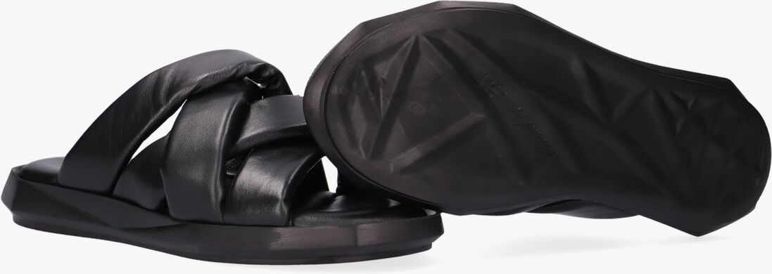 TANGO zwarte tango slippers pepper