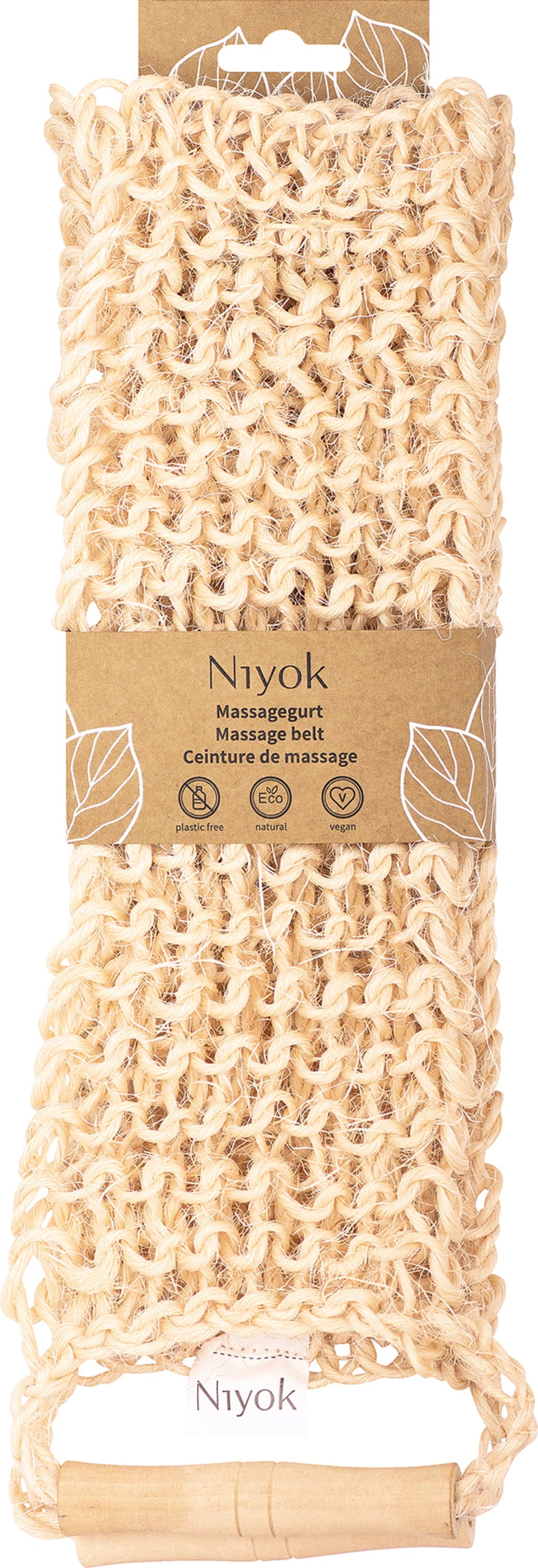 Niyok  Massagegurt, Sisal