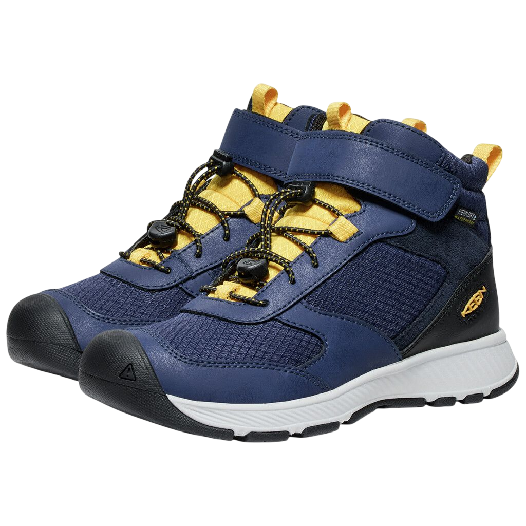 Wanderschuhe Y Skua Mid WP naval academy/yolk yellow