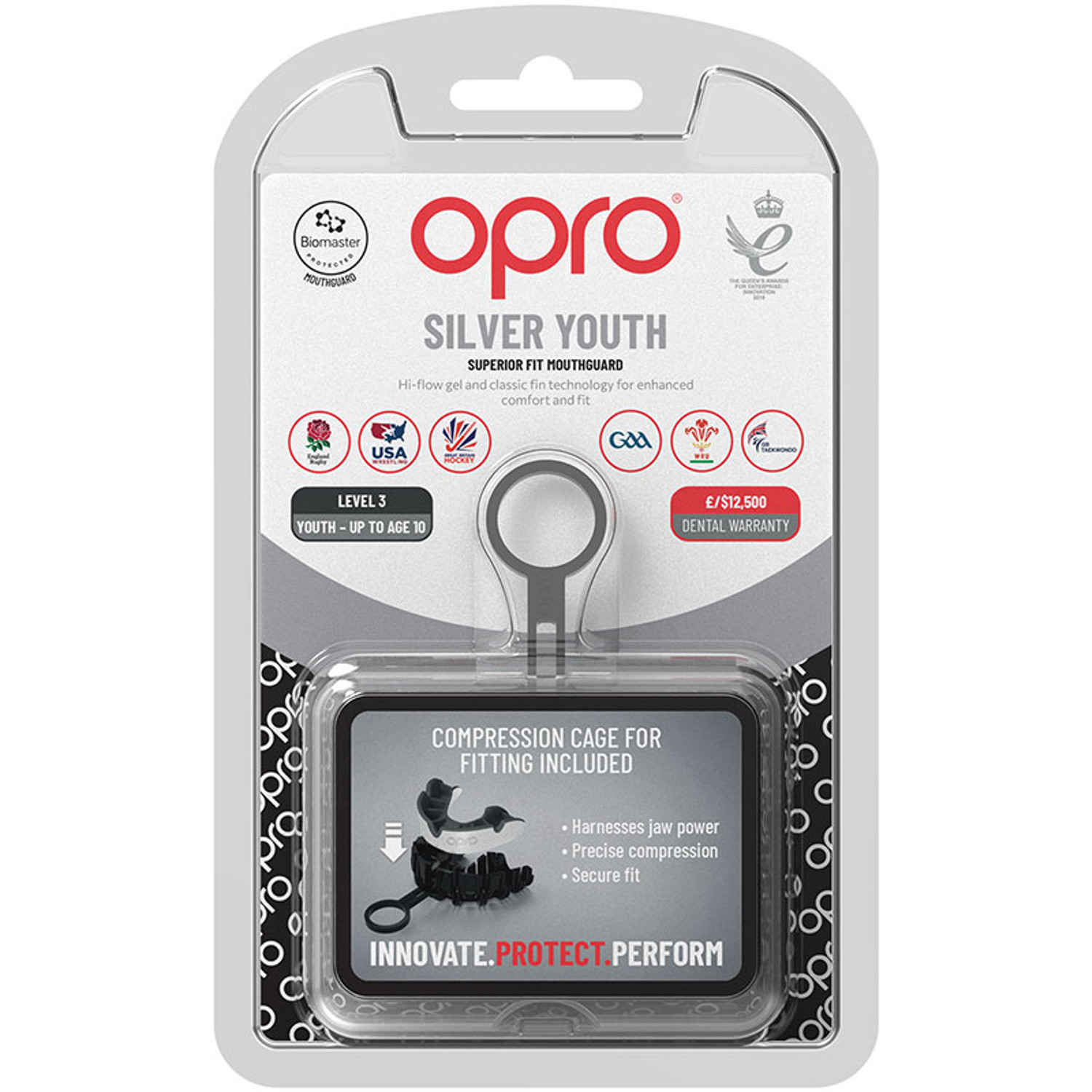 Opro Silver Superior Fit Bitje 1 St.