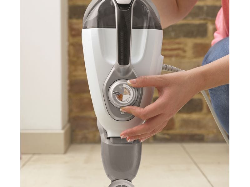BLACK DECKER Dampfbesen BHSM1615DSG 2in1 Dampfbesen mit Handdampfgerät