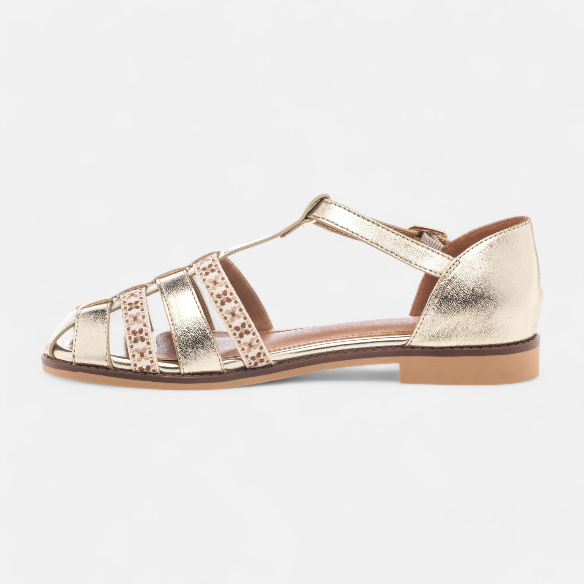 Nu-pieds Femme or