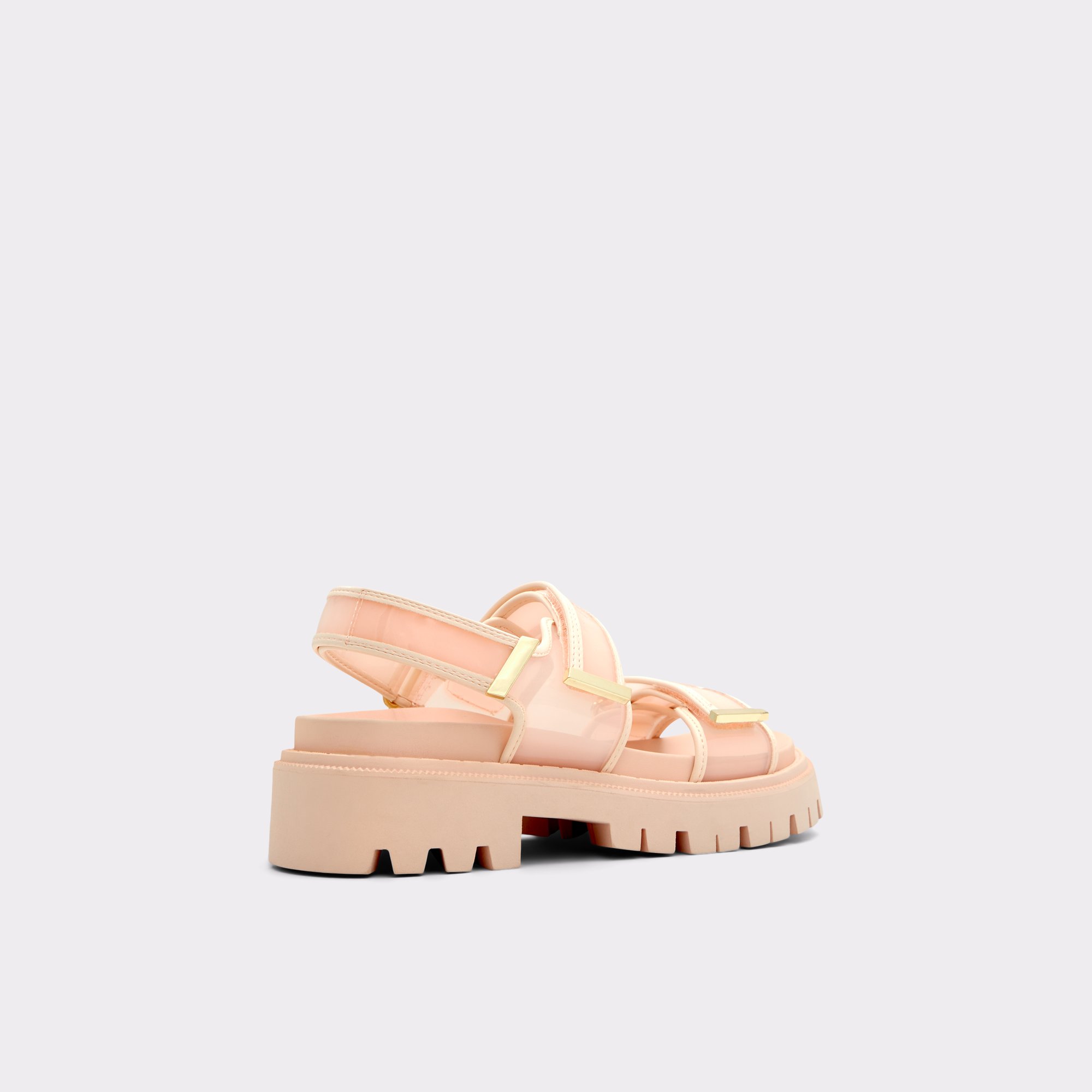 Sanddy Light Pink Women Platform sandals
