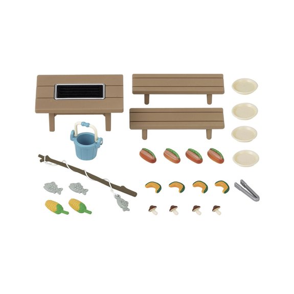 Set Barbecue du pêcheur- Sylvanian Families 2820