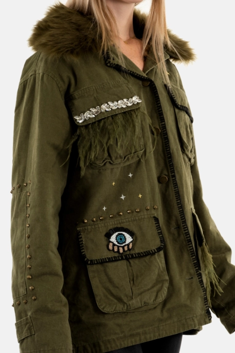 Blousons et vestes bsb 052-217800 khaki