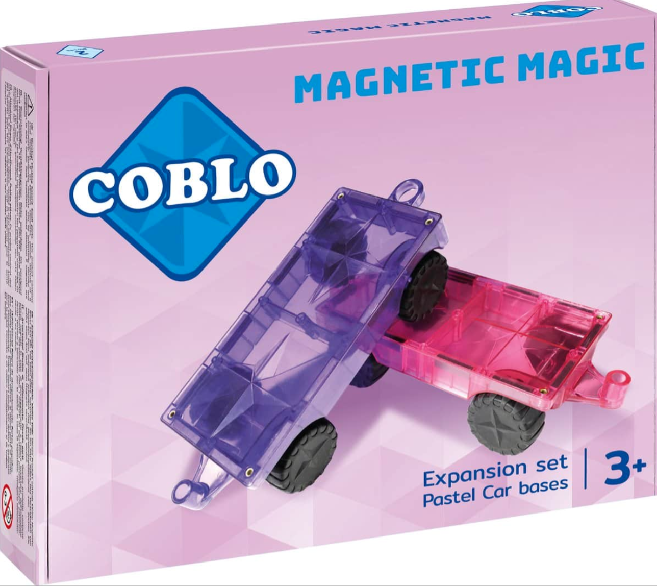 Coblo Coblo Auto | Uitbreidingsset  Pastel | 2