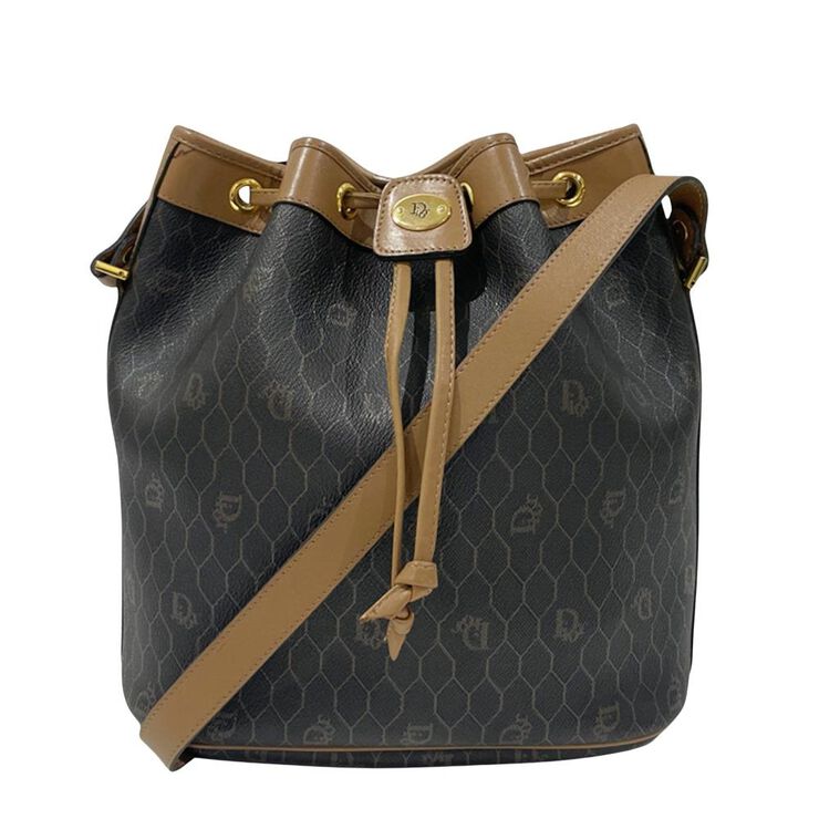 Dior Vintage Dior Crossbody Bag Brown