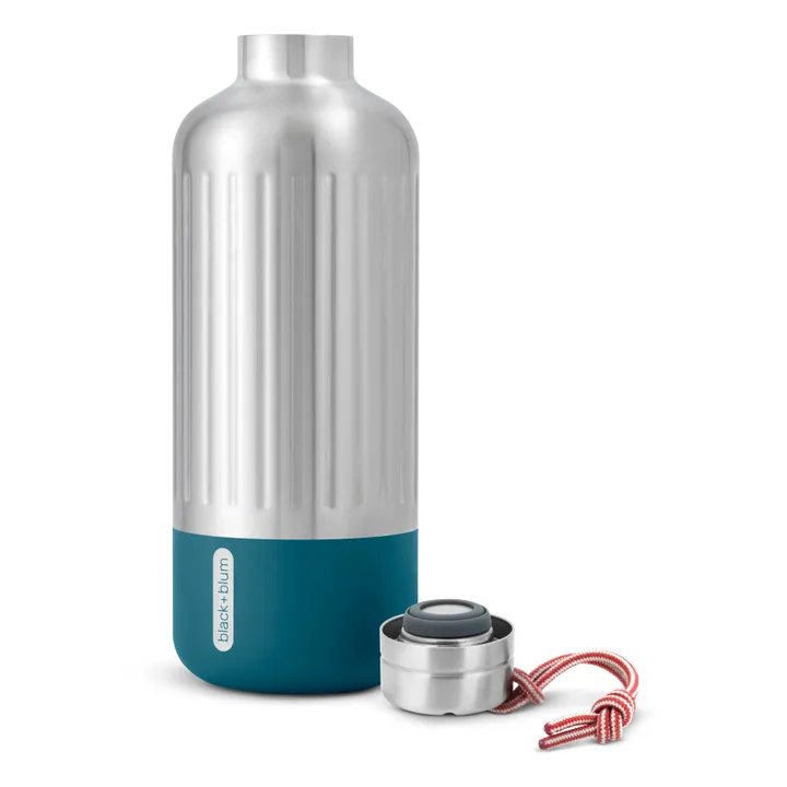 Black + Blum Gourde en inox L | Bleu