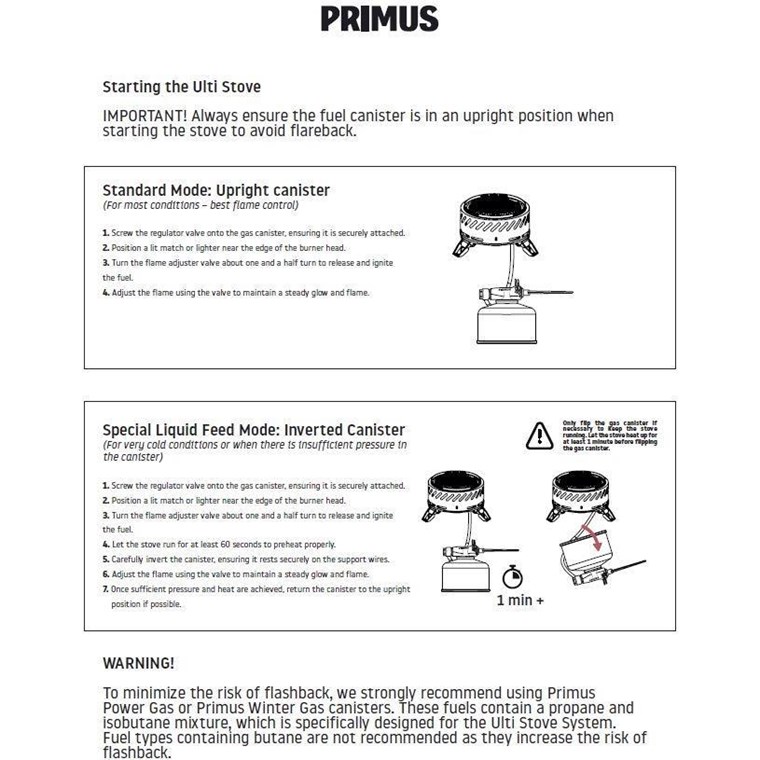 Primus Ulti Stove System 1.0L
