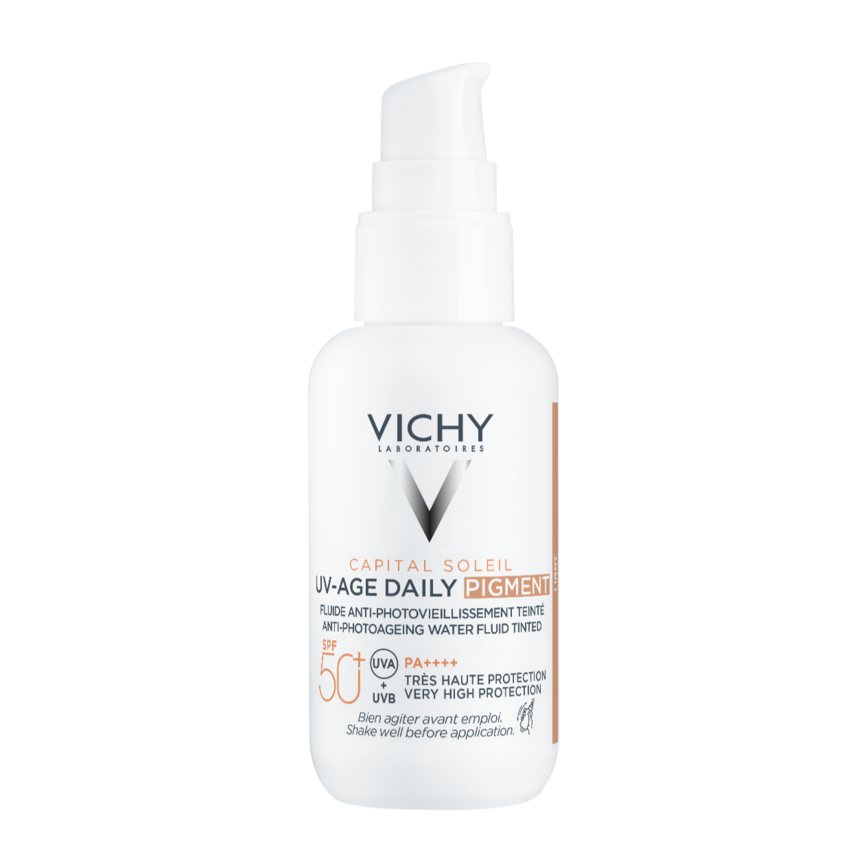 Vichy Capital Soleil UV-Age lettfarget SPF50  40 ml
