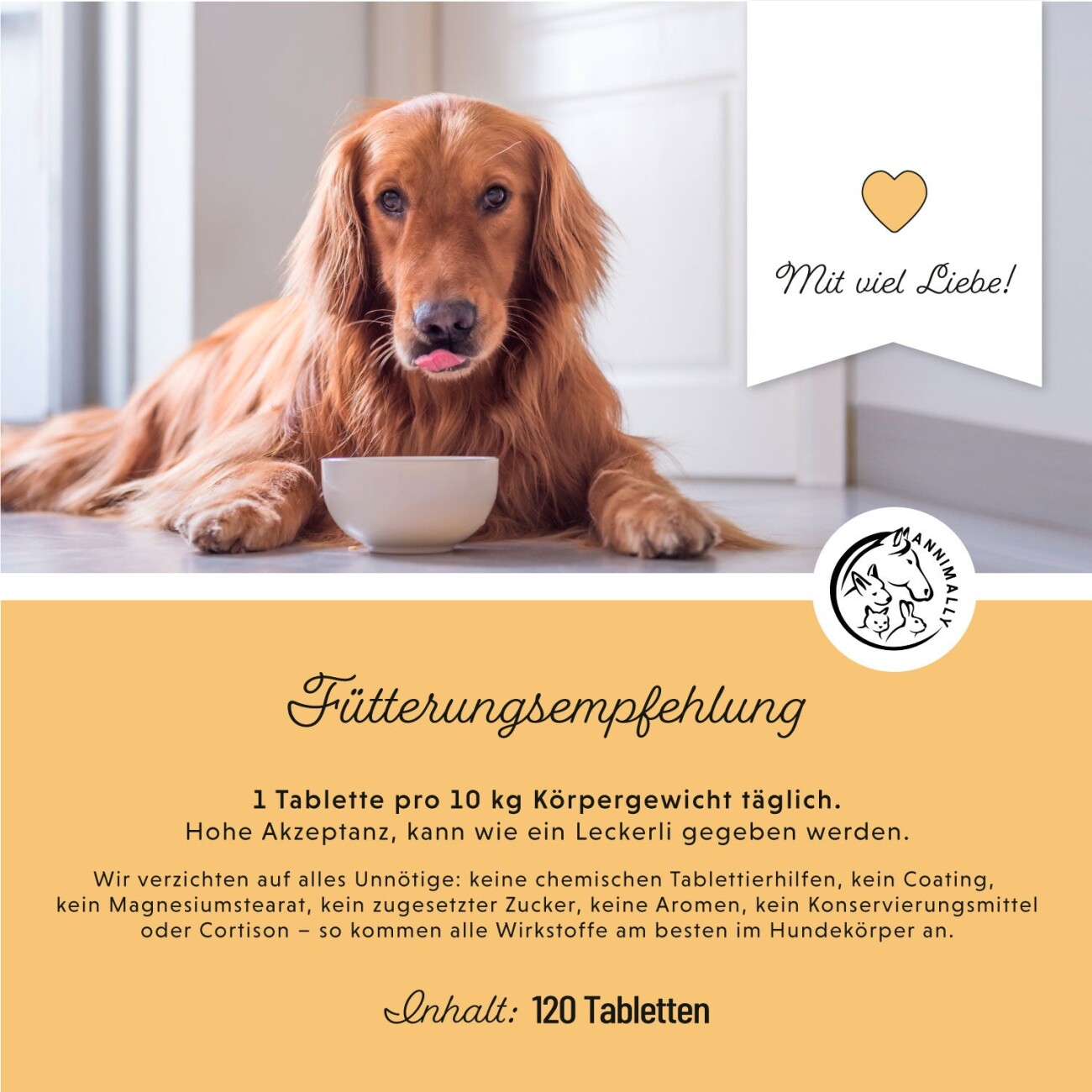 Annimally Senior Vital Tabletten 120 Stück