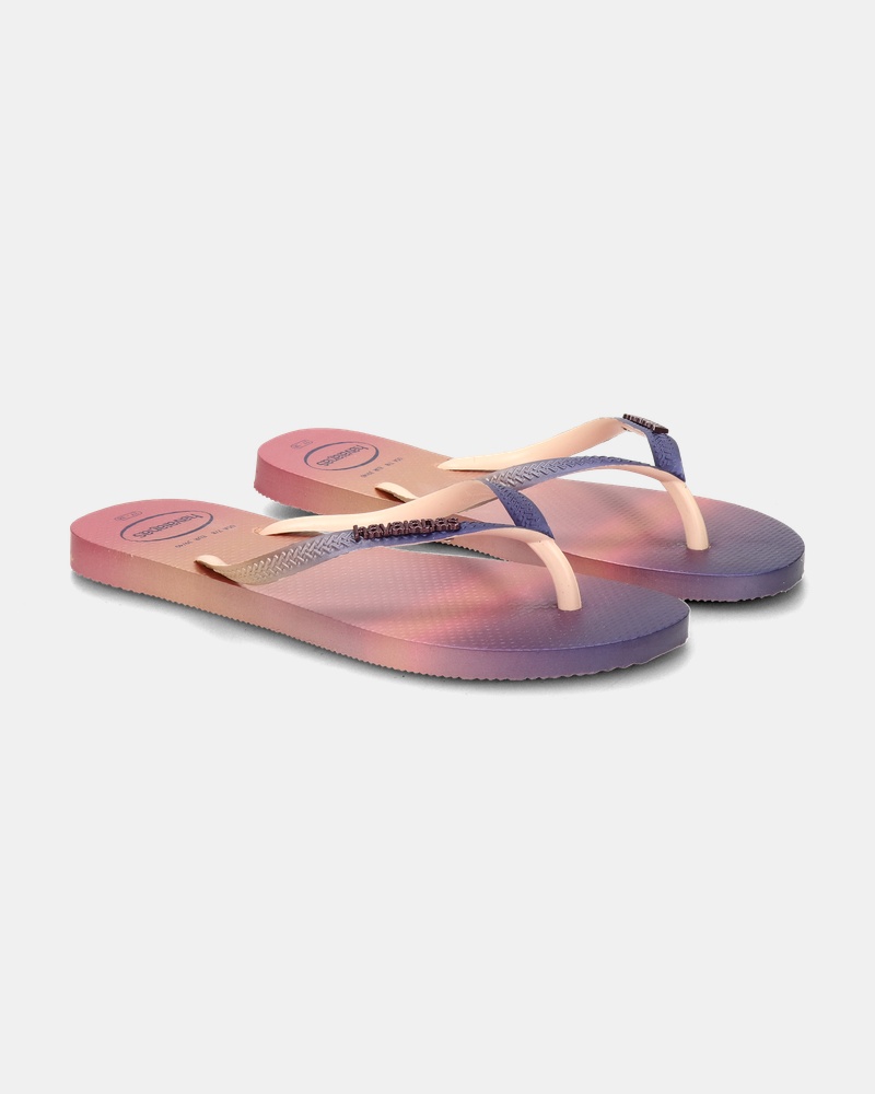 Havaianas Gradient Sunset Slippers  - paars