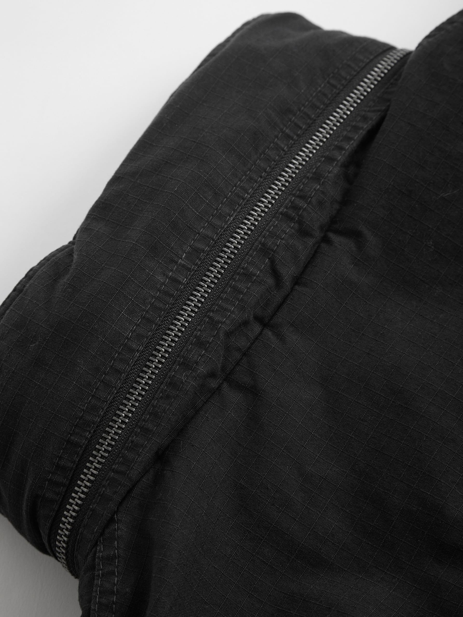 Jaqueta parka de algodão ripstop