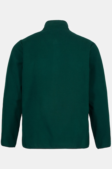 Fleece-Troyer, Stehkragen, langarm