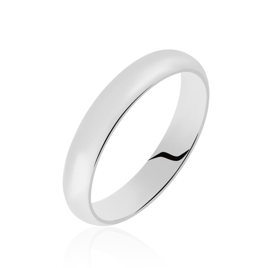 Alliance Arthellais Ruban Plat Or Blanc