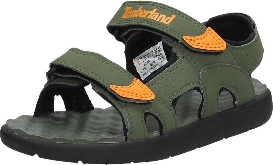 Timberland Kid's Perkins Row 2-Strap Sandal Sandalen olijfgroen