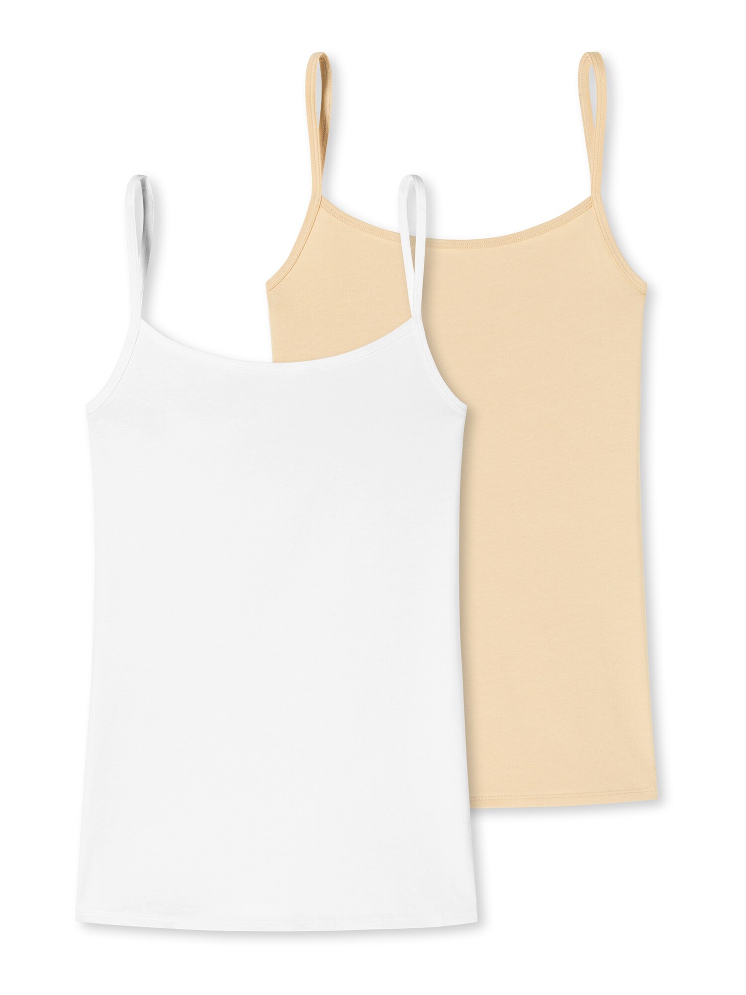 Schiesser Damen Spaghettitop Uncover 2er Pack