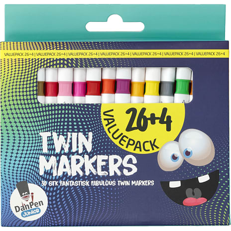 Twinmarkers 30 stk