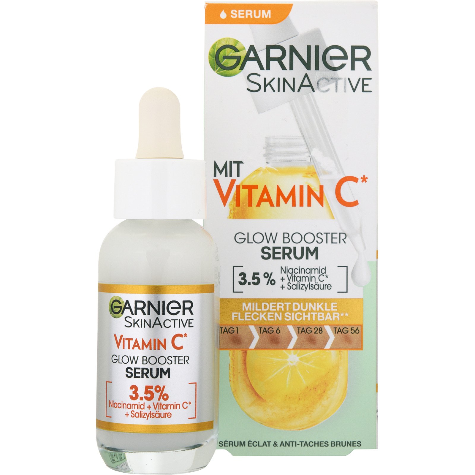 Garnier SkinActive Vitamin C Glow Booser Serum 30ml