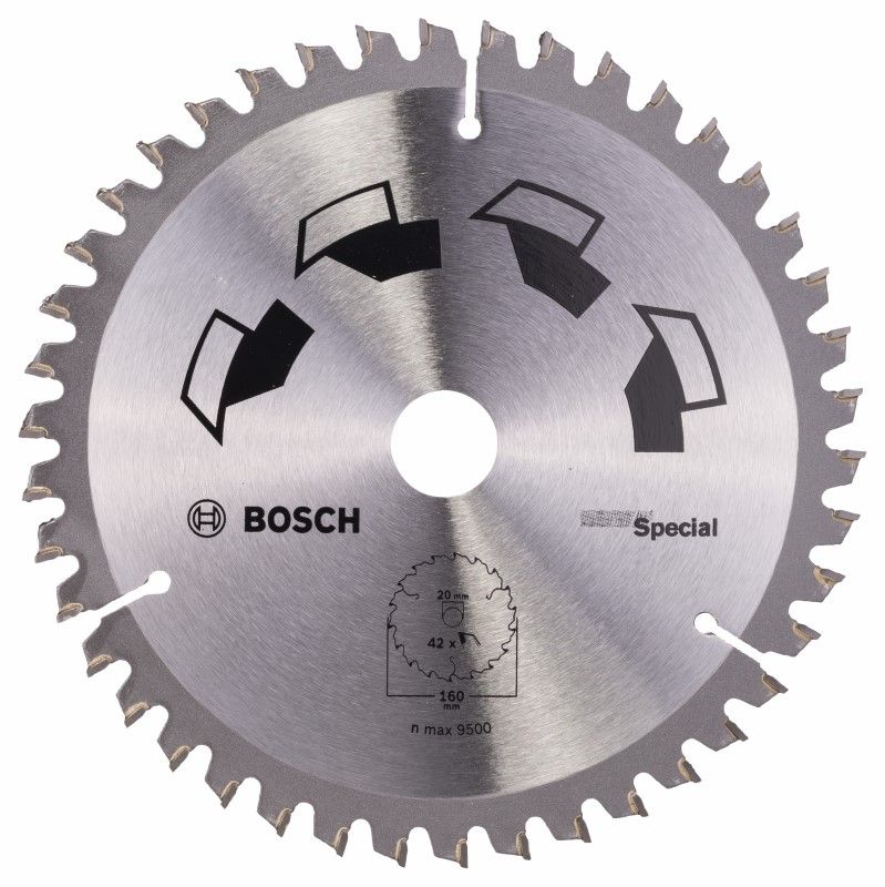 Bosch 2609256887 CIRKELZBL SPECIAL 160X2X20/16,T42