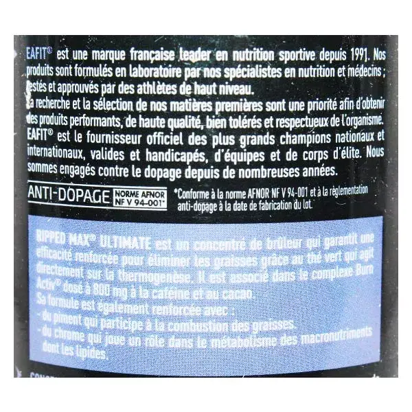 Eafit Ripped Max Ultimate 120 comprimidos