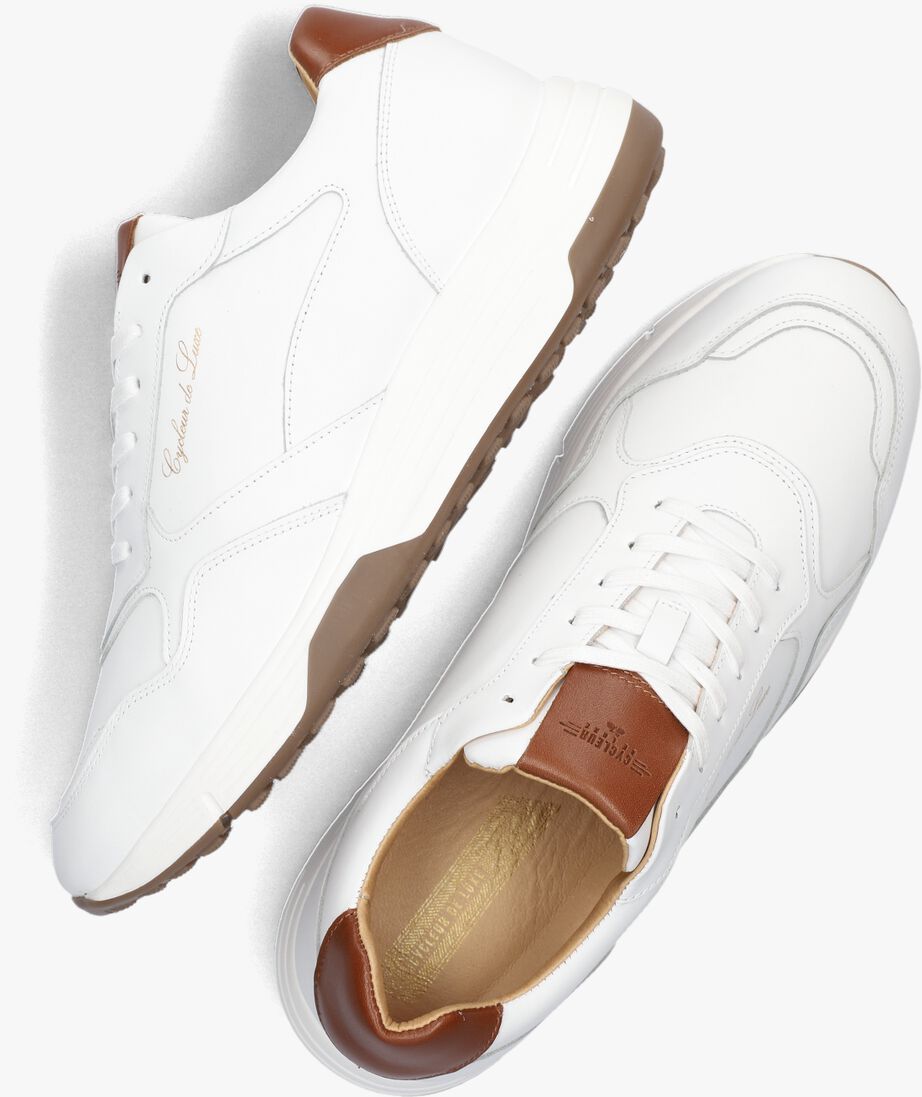 CYCLEUR DE LUXE witte cycleur de luxe lage sneakers anchor